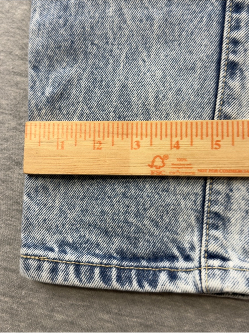Levi’s USA acid wash mom jeans vintage 80s tapered fit - Picture 14 of 15
